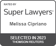 Rated By Super Lawyers Melissa Cipriano Selected In 2023 Thomson Reuters